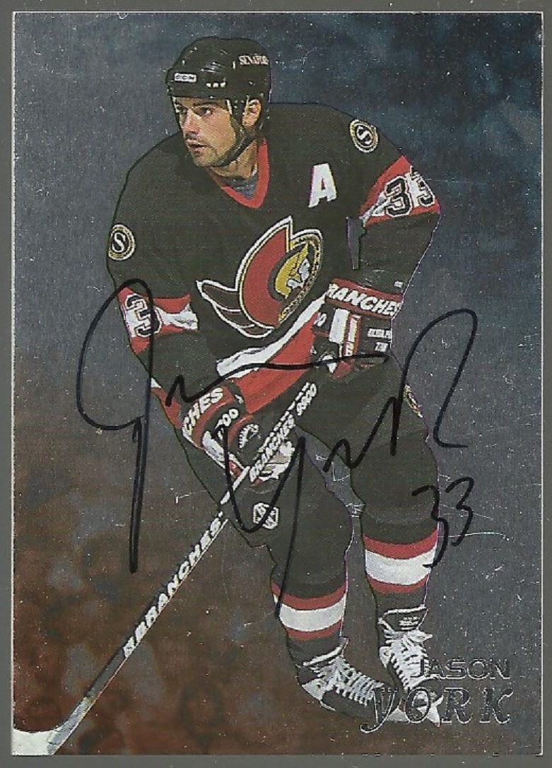 (image for) 1998-99 Be A Player Autographs #247 Jason York