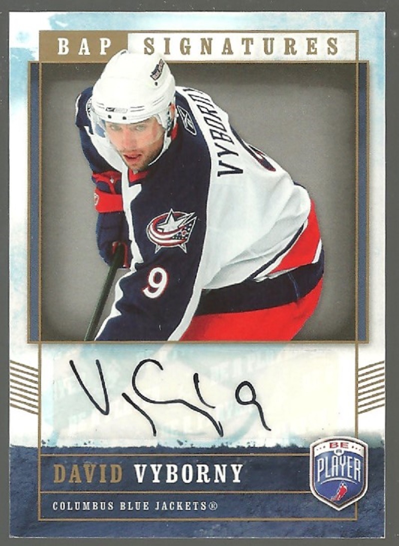 (image for) 2006-07 Be A Player Signatures #DV David Vyborny