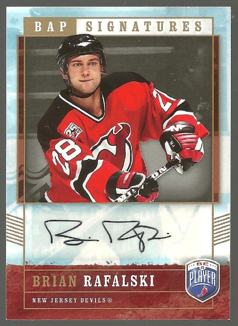 (image for) 2006-07 Be A Player Signatures #RA Brian Rafalski
