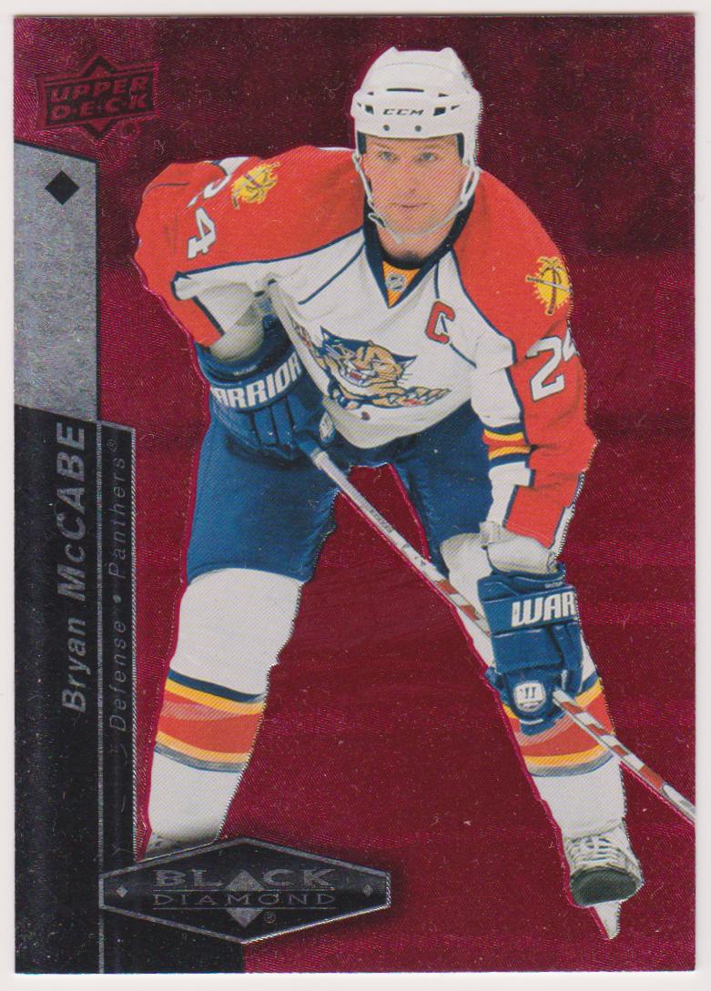 (image for) 2010-11 Black Diamond Ruby #15 Bryan McCabe 014/100