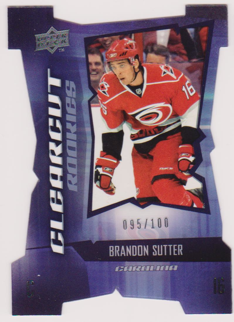 (image for) 2008-09 Upper Deck Clear Cut Rookies #CCR7 Brandon Sutter