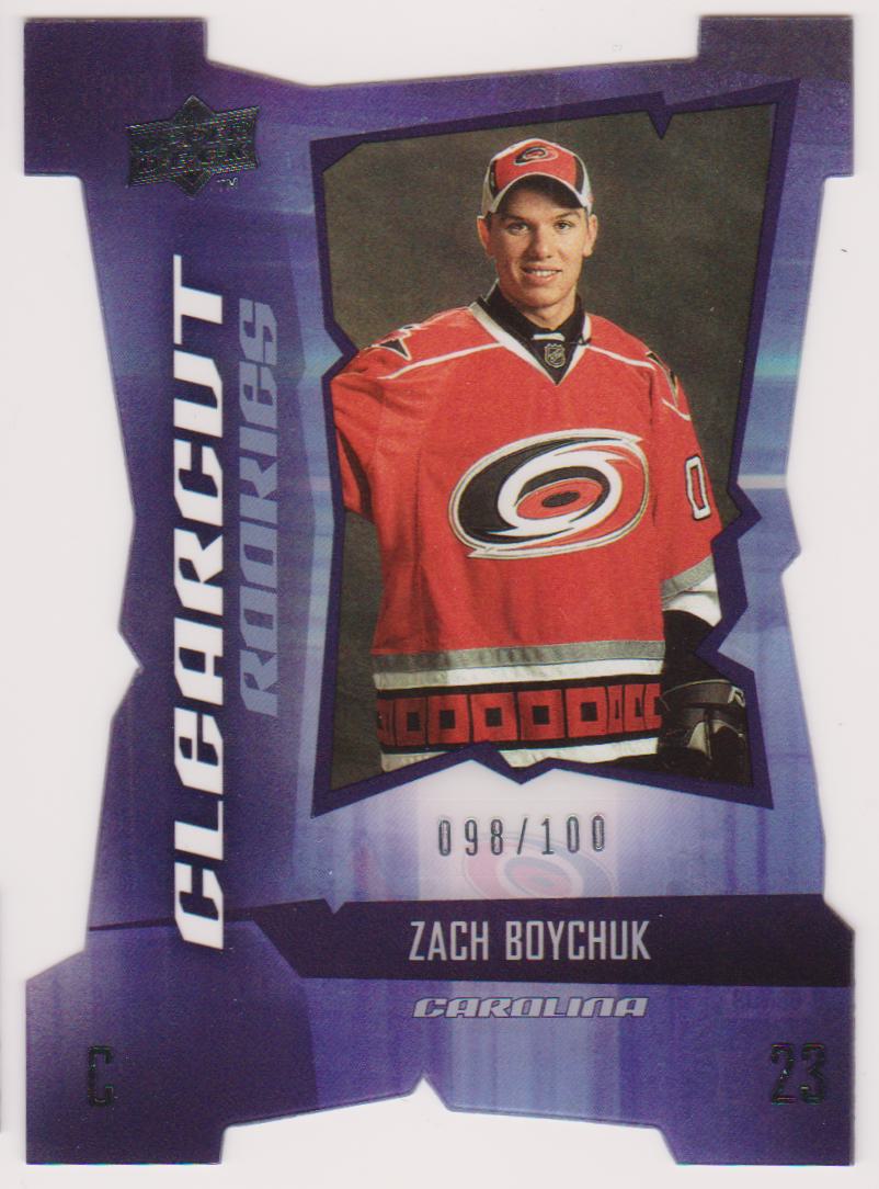 (image for) 2008-09 Upper Deck Clear Cut Rookies #CCR38 Zach Boychuk