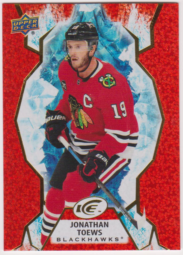 (image for) 2021-22 Upper Deck Ice Orange #64 Jonathan Toews