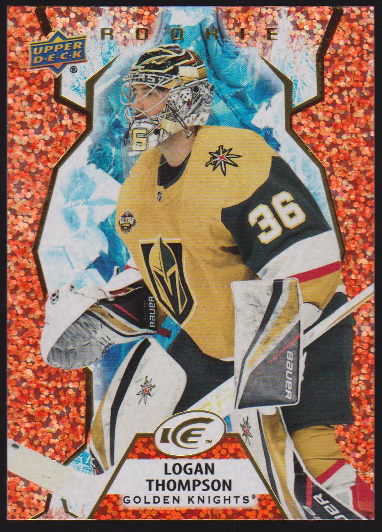 (image for) 2021-22 Upper Deck Ice Orange #131 Logan Thompson