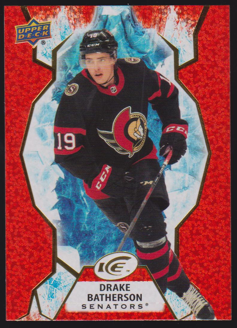 (image for) 2021-22 Upper Deck Ice Orange #7 Drake Batherson