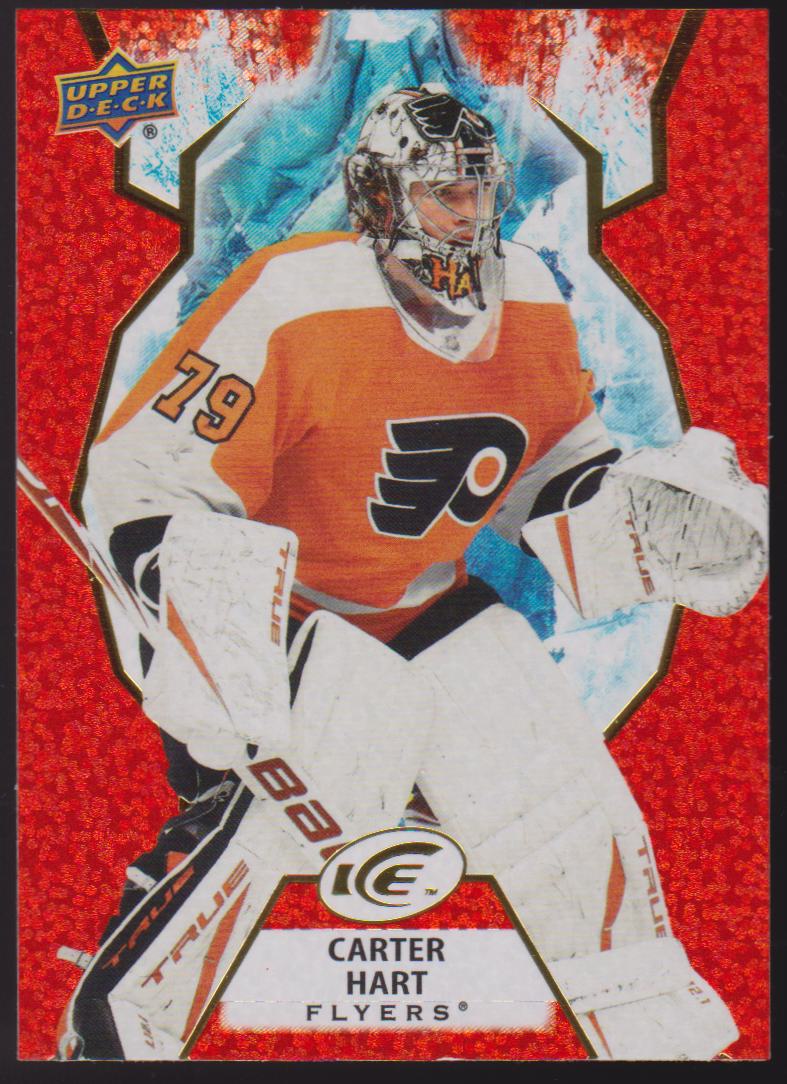 (image for) 2021-22 Upper Deck Ice Orange #21 Carter Hart