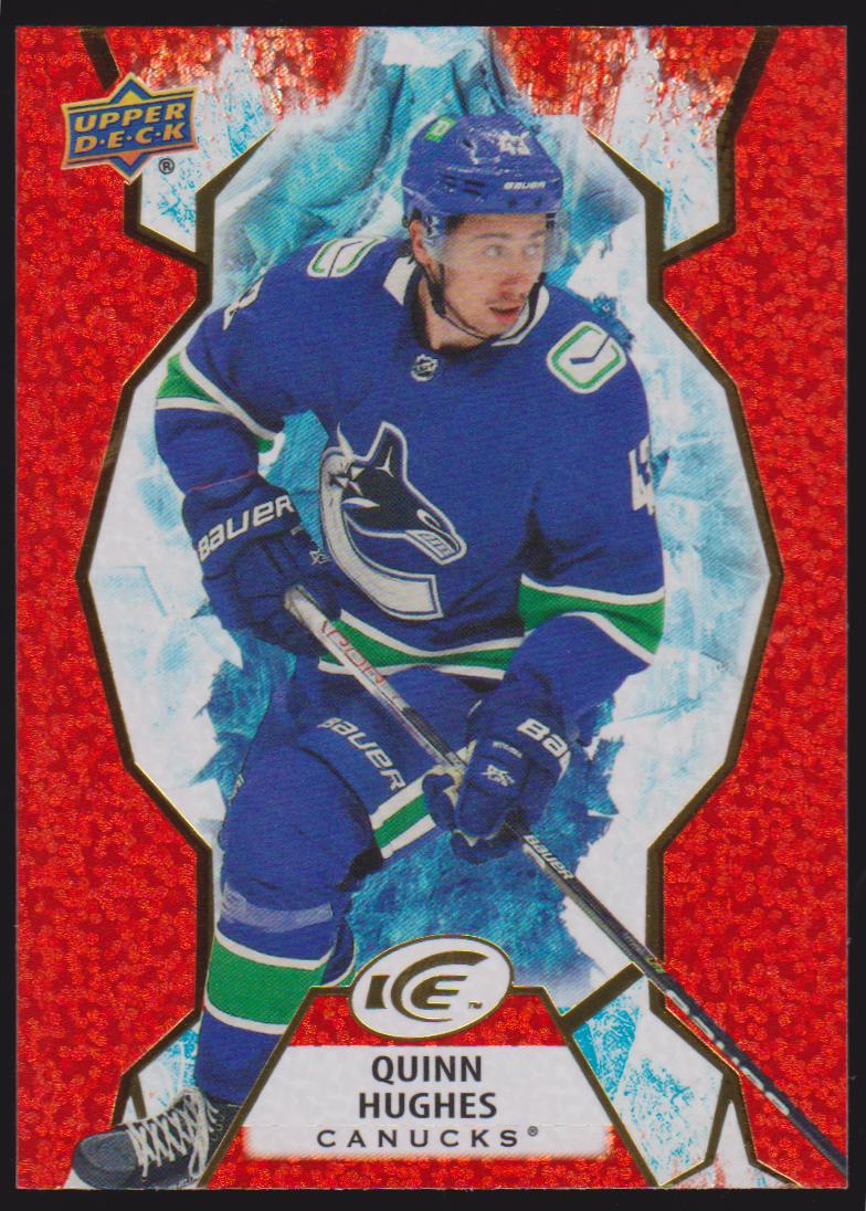 (image for) 2021-22 Upper Deck Ice Orange #46 Quinn Hughes