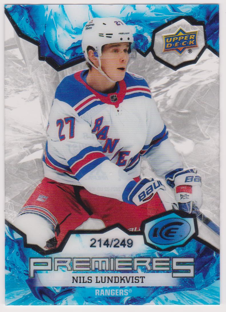 (image for) 2021-22 Upper Deck Ice #238 Nils Lundkvist RC 214/249