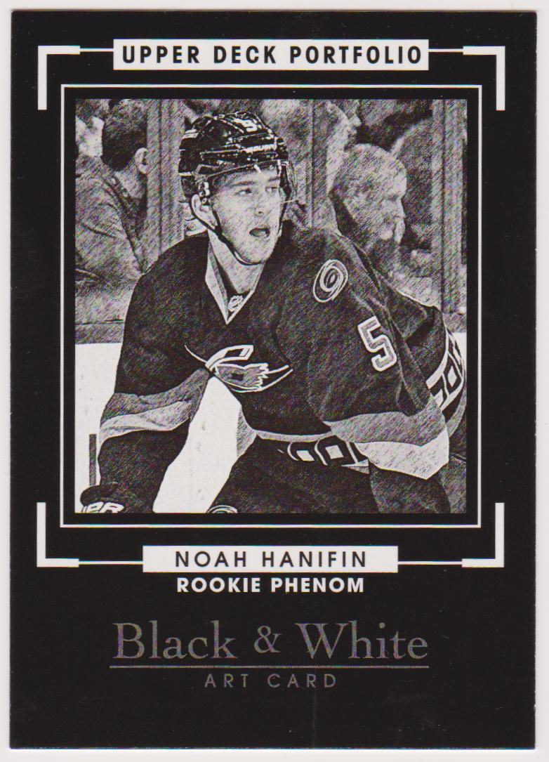 2015-16 Upper Deck Portfolio #332 Noah Hanifin (image for) 2015-16 Upper Deck Portfolio #332 Noah Hanifin