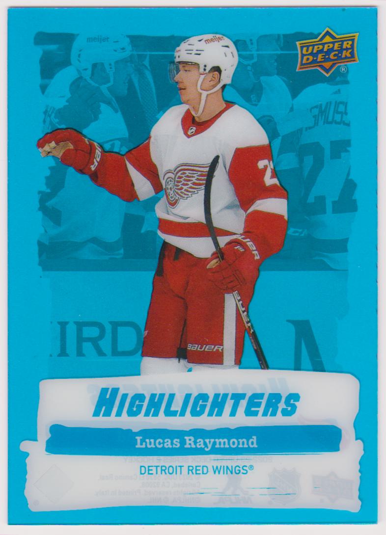 (image for) 2022-23 Upper Deck Highlighters #HL20 Lucas Raymond