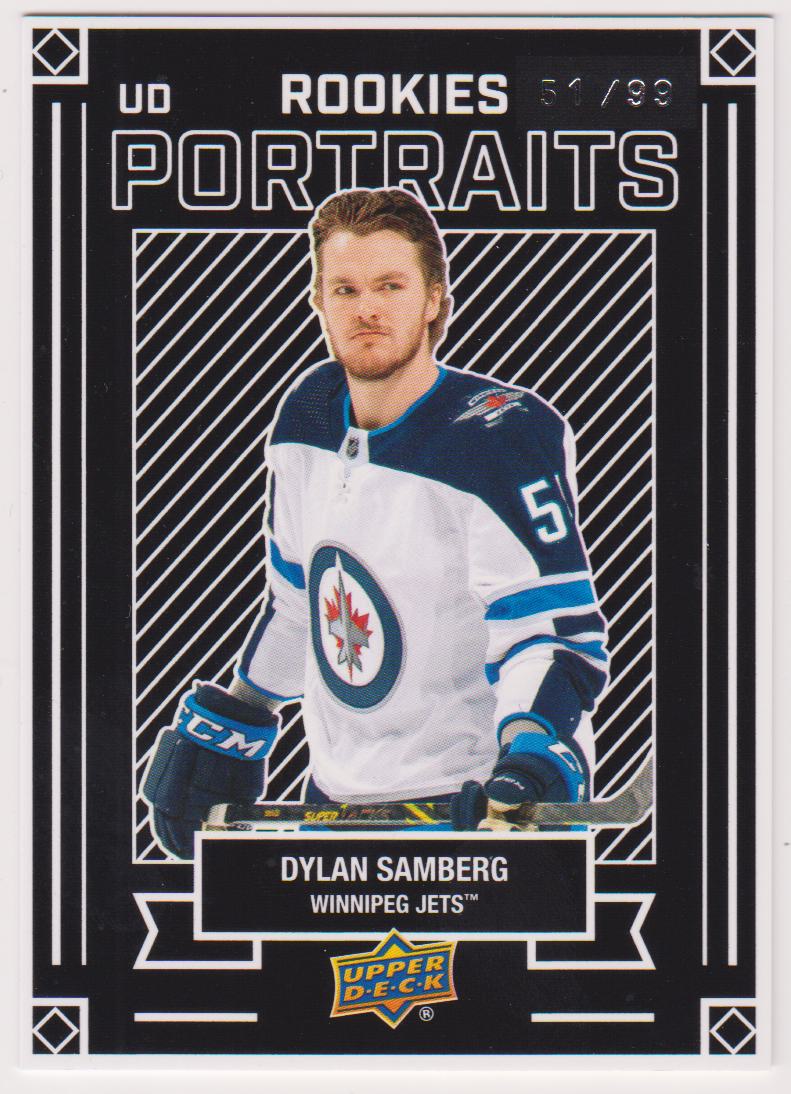 (image for) 2022-23 Upper Deck UD Portraits Silver #P67 Dylan Samberg