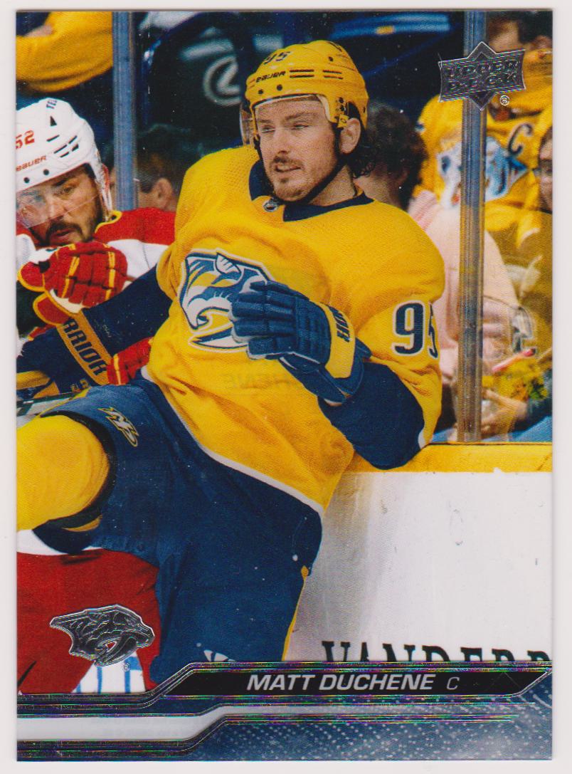 (image for) 2023-24 Upper Deck Clear Cut #102 Matt Duchene