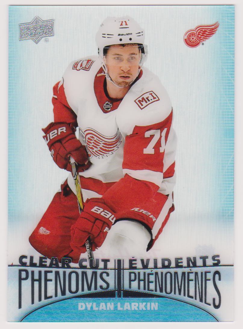 (image for) 2018-19 Upper Deck Tim Hortons Clear Cut Phenoms #CC10 Dylan Larkin