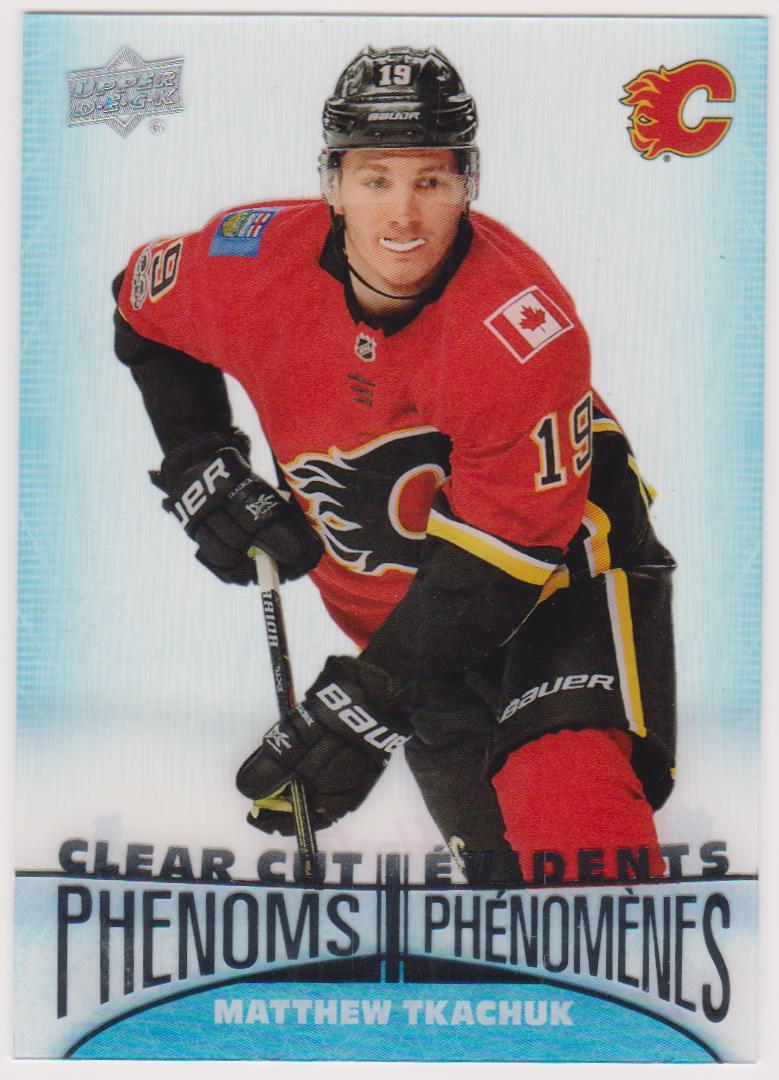 (image for) 2018-19 Upper Deck Tim Hortons Clear Cut Phenoms #CC8 Matthew Tkachuk