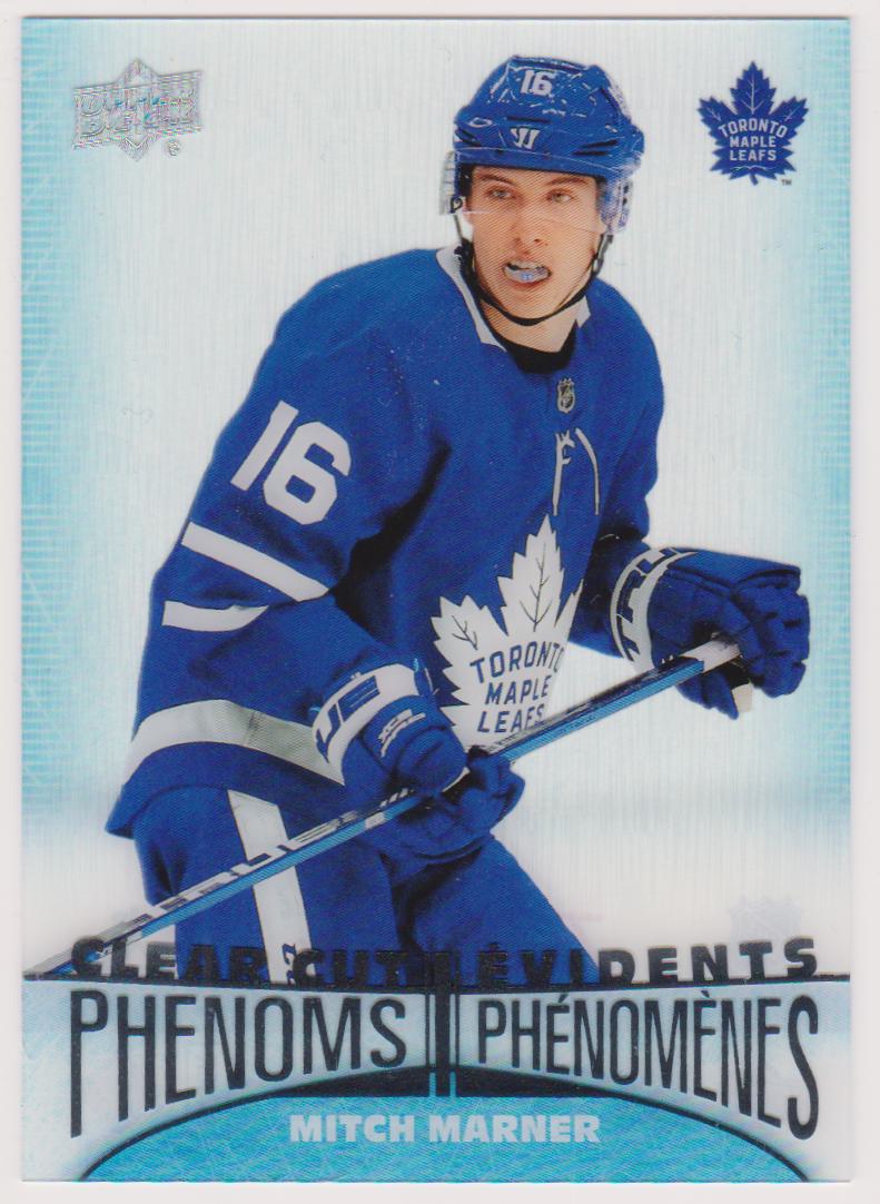 (image for) 2018-19 Upper Deck Tim Hortons Clear Cut Phenoms #CC4 Mitch Marner