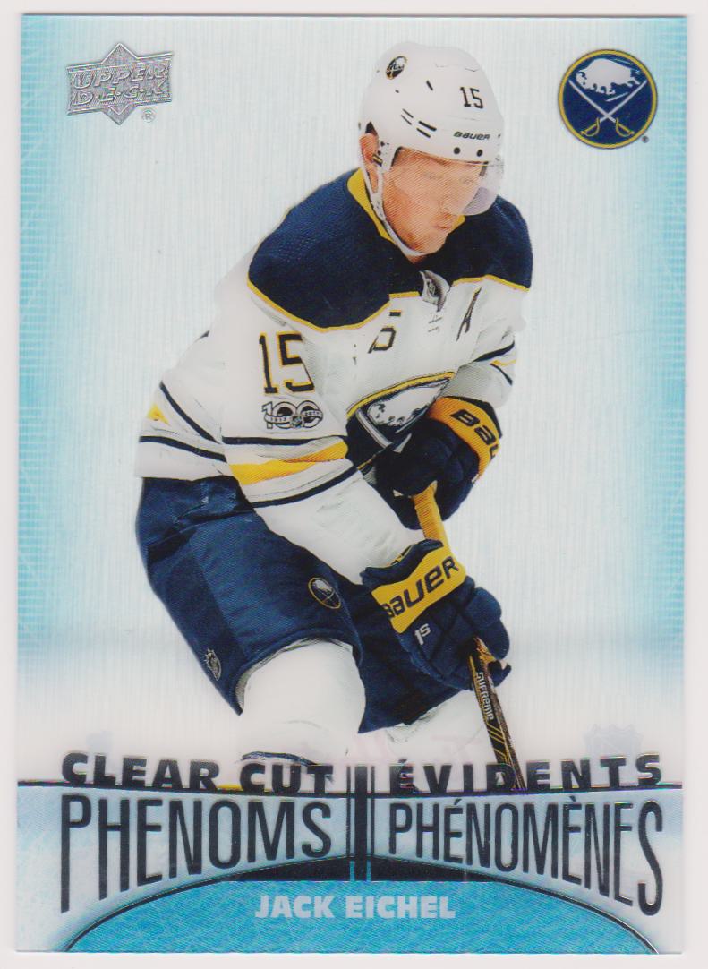 (image for) 2018-19 Upper Deck Tim Hortons Clear Cut Phenoms #CC2 Jack Eichel