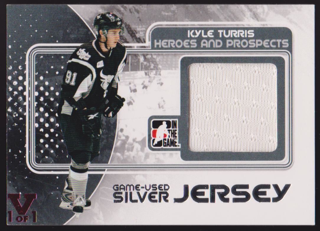 (image for) 2010-11 ITG Heroes and Prospects Jerseys Silver #M26 Kyle Turris