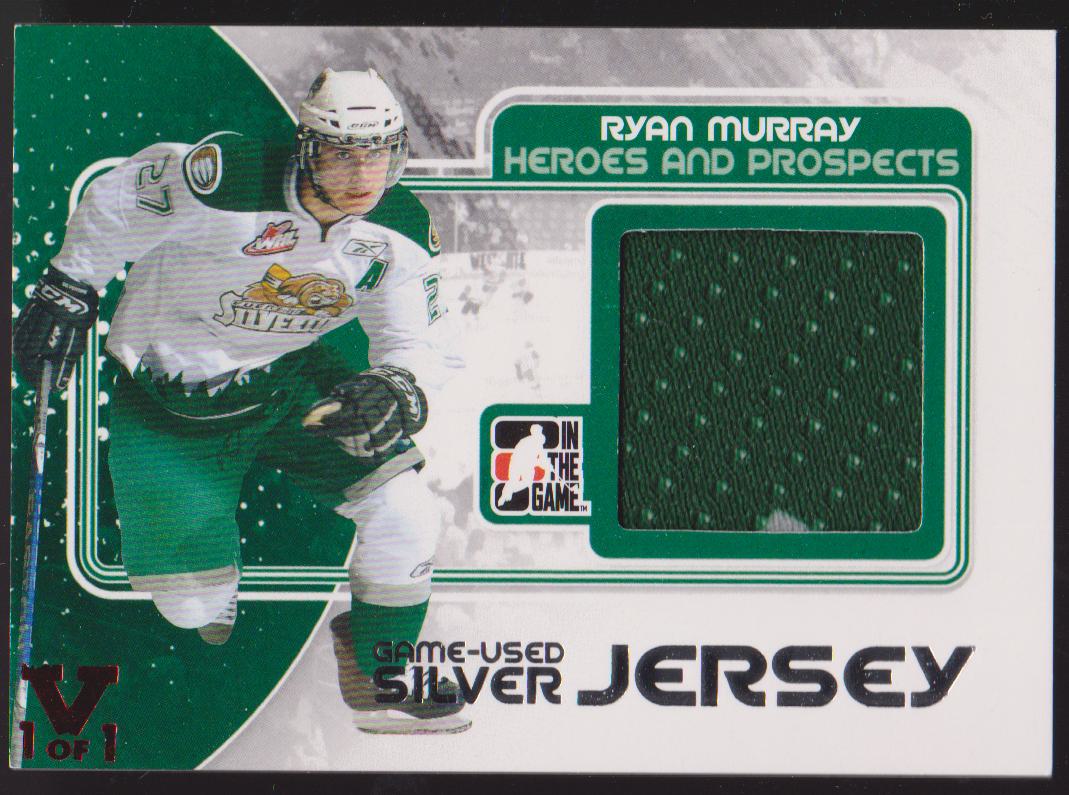 (image for) 2010-11 ITG Heroes and Prospects Jerseys Silver #M60 Ryan Murray