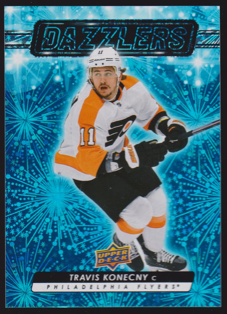 (image for) 2023-24 Upper Deck Dazzlers Blue #DZ25 Travis Konecny