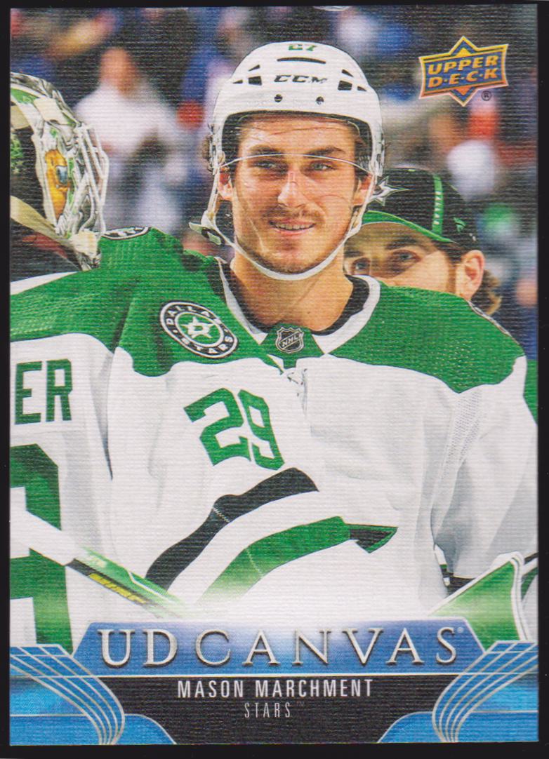 2023-24 Upper Deck UD Canvas #C23 Mason Marchment (image for) 2023-24 Upper Deck UD Canvas #C23 Mason Marchment