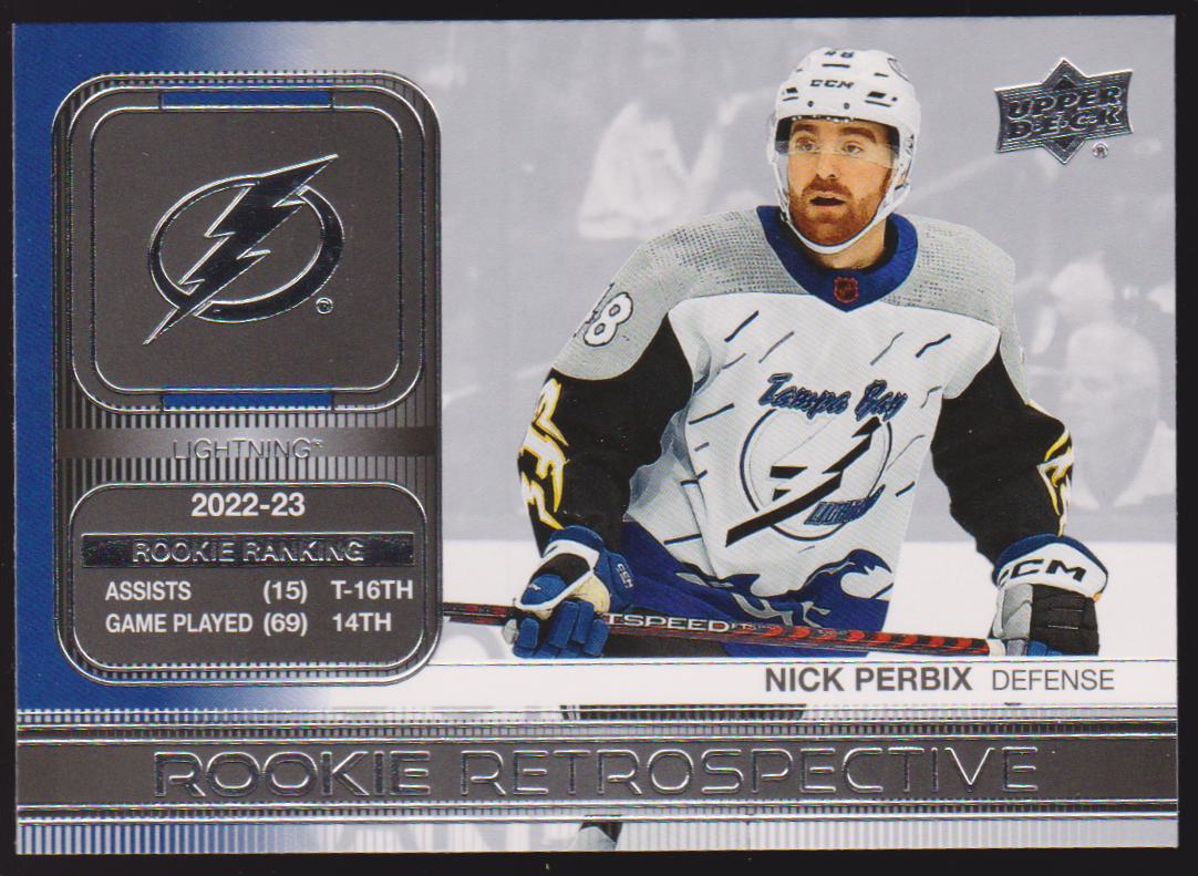 (image for) 2023-24 Upper Deck Rookie Retrospective #RR15 Nick Perbix