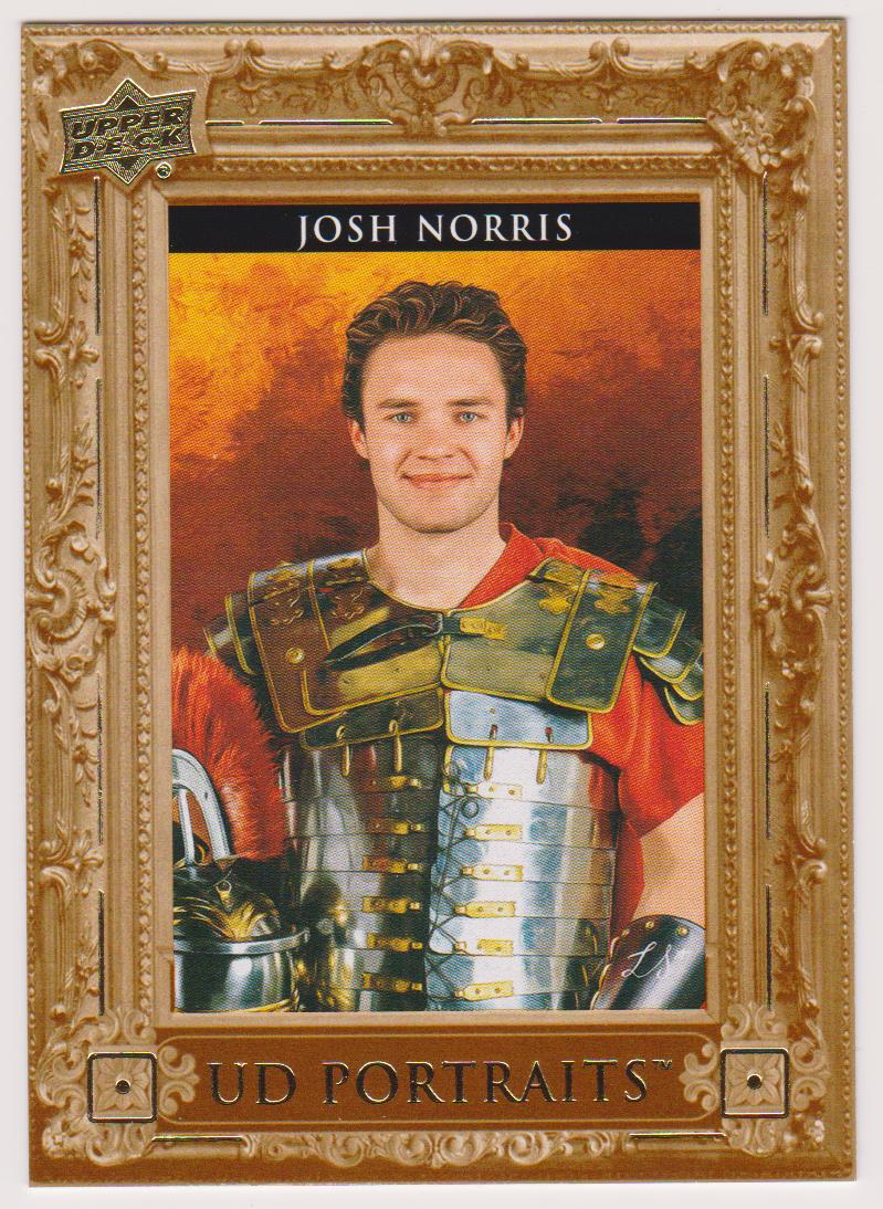 (image for) 2023-24 Upper Deck UD Portraits #P12 Josh Norris