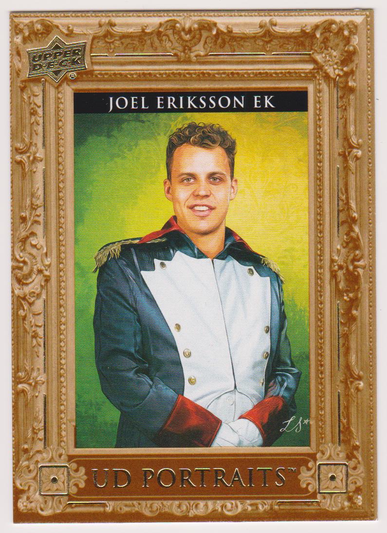 (image for) 2023-24 Upper Deck UD Portraits #P27 Joel Eriksson Ek