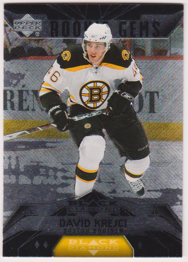 (image for) 2007-08 Black Diamond #158 David Krejci RC