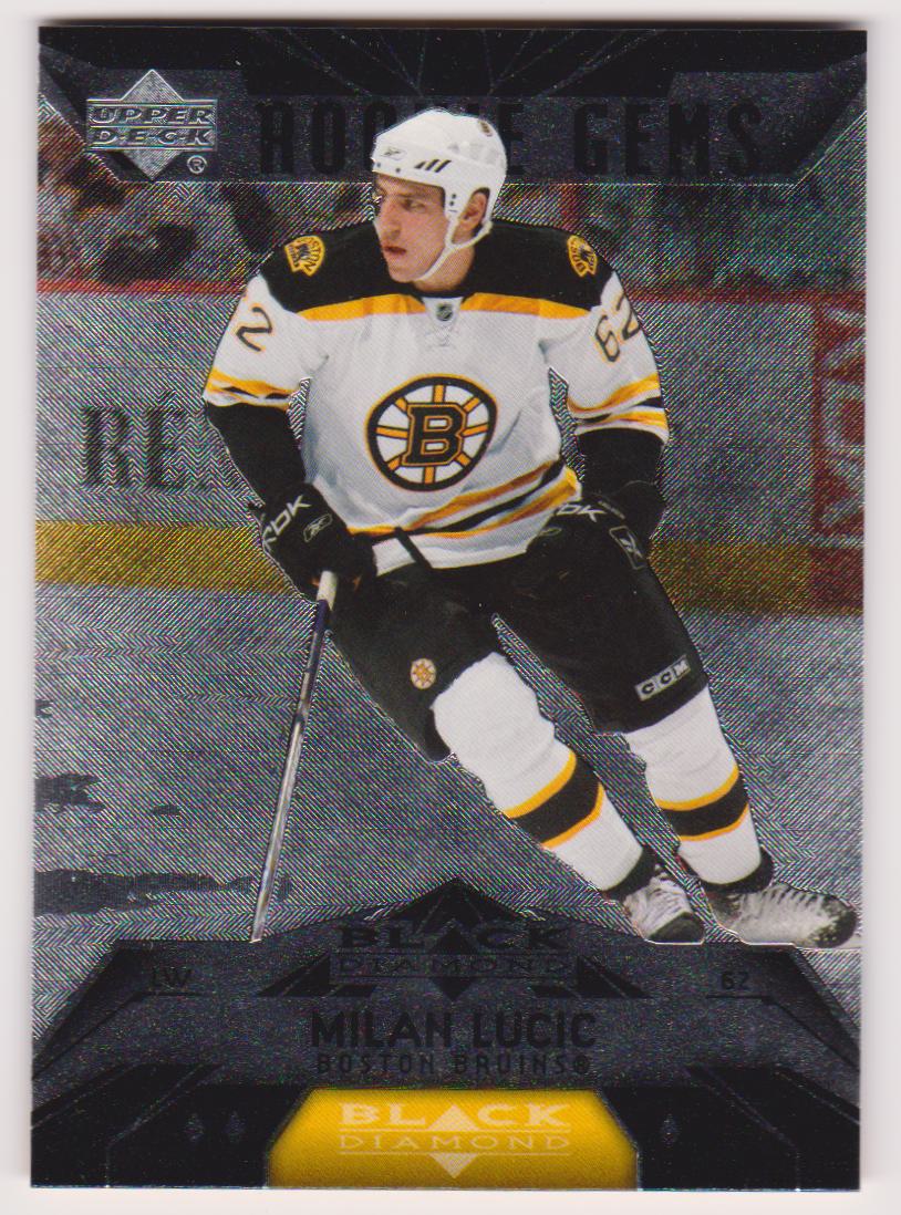 (image for) 2007-08 Black Diamond #164 Milan Lucic RC
