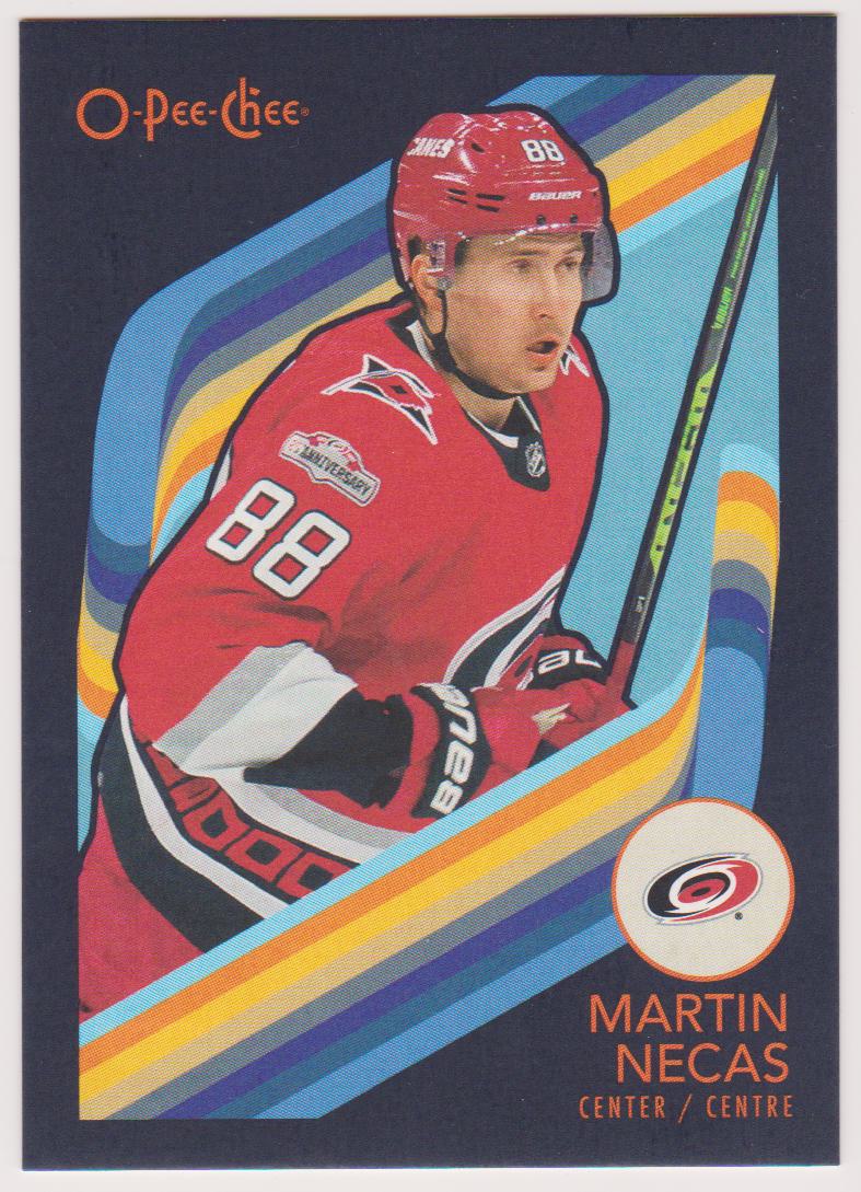 2023-24 O-Pee-Chee Retro Black #57 Martin Necas 39/100 (image for) 2023-24 O-Pee-Chee Retro Black #57 Martin Necas 39/100