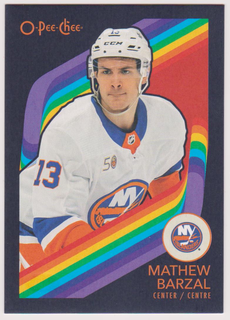 2023-24 O-Pee-Chee Retro Black #176 Mathew Barzal 61/100 (image for) 2023-24 O-Pee-Chee Retro Black #176 Mathew Barzal 61/100