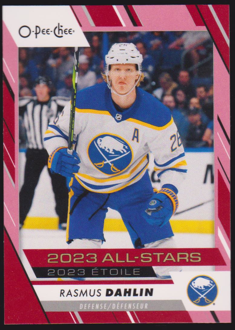 (image for) 2023-24 O-Pee-Chee Red #512 Rasmus Dahlin All Star (AS)