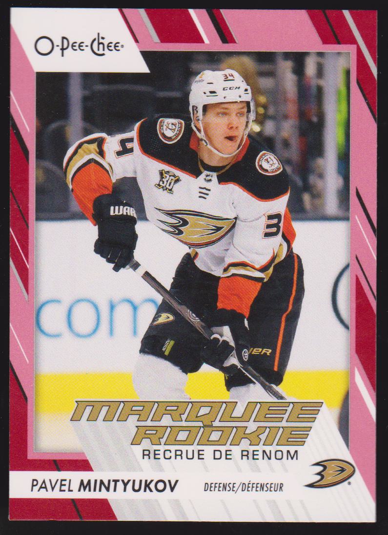 (image for) 2023-24 O-Pee-Chee Red #593 Pavel Mintyukov - RC Year