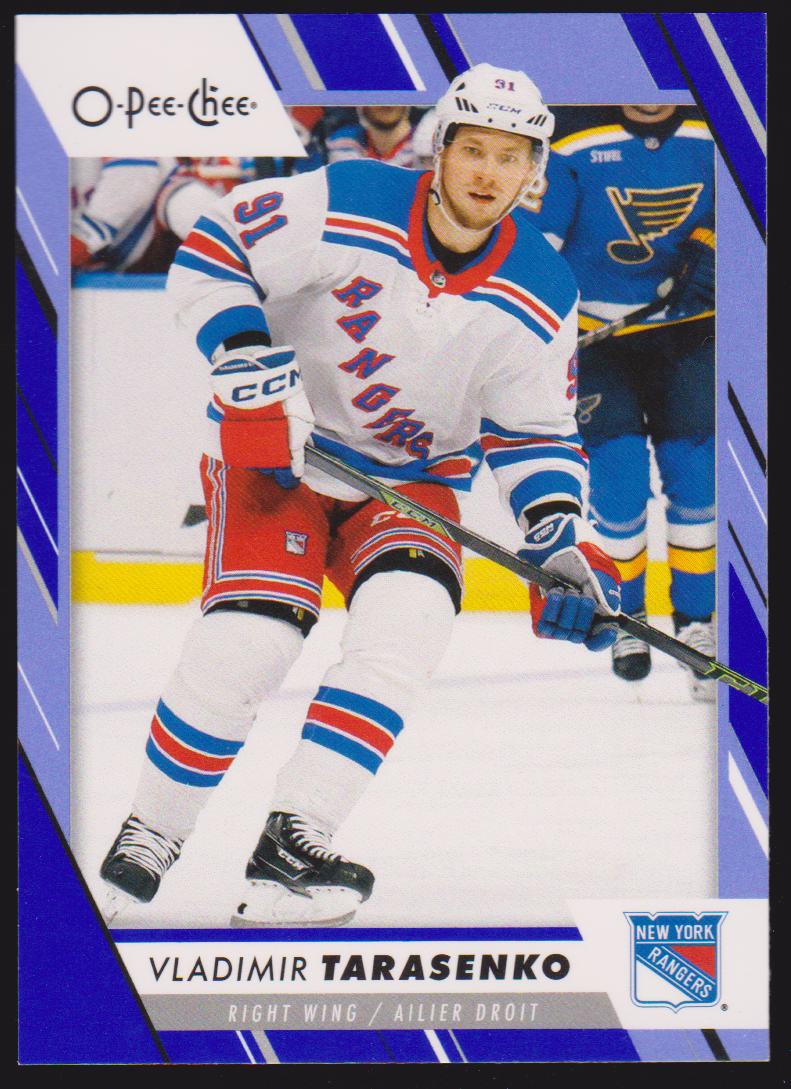 (image for) 2023-24 O-Pee-Chee Blue #166 Vladimir Tarasenko