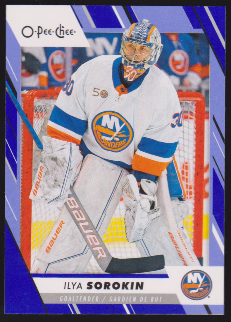 (image for) 2023-24 O-Pee-Chee Blue #53 Ilya Sorokin