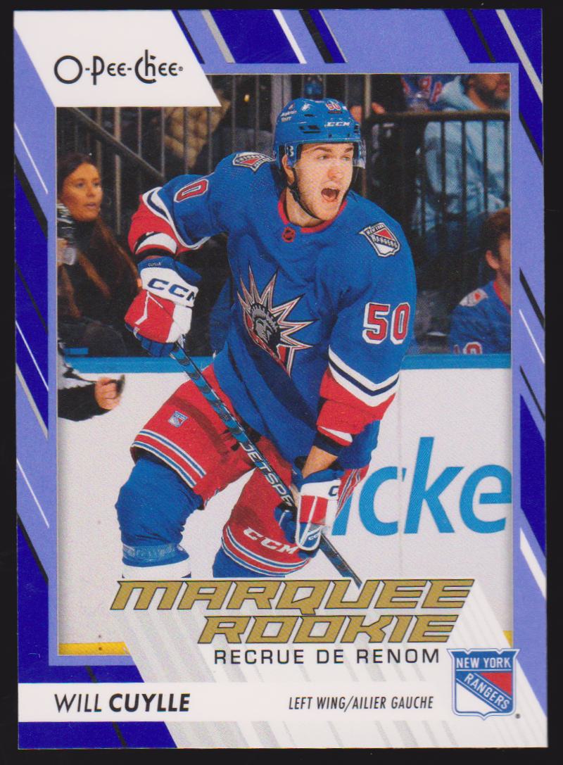 (image for) 2023-24 O-Pee-Chee Blue #558 Will Cuylle