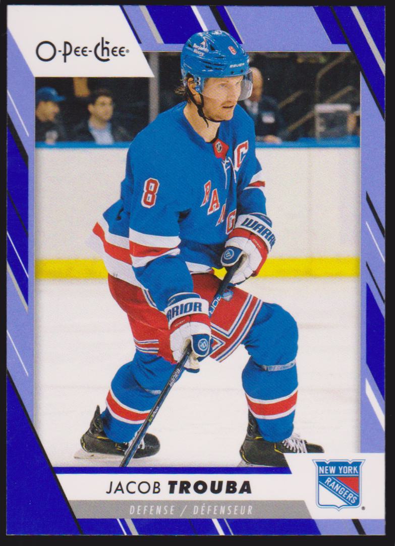 (image for) 2023-24 O-Pee-Chee Blue #431 Jacob Trouba