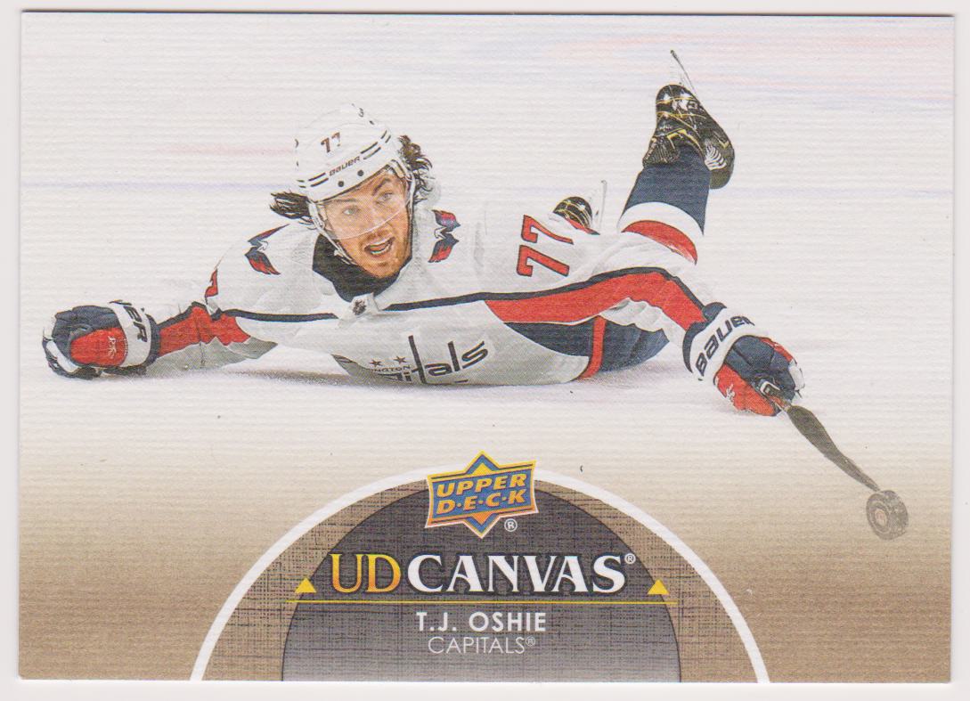 (image for) 2021-22 Upper Deck Canvas #C85 T.J. Oshie