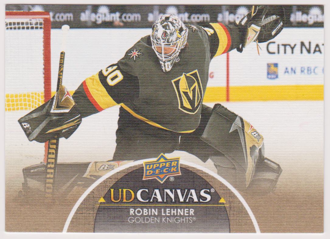 (image for) 2021-22 Upper Deck Canvas #C81 Robin Lehner