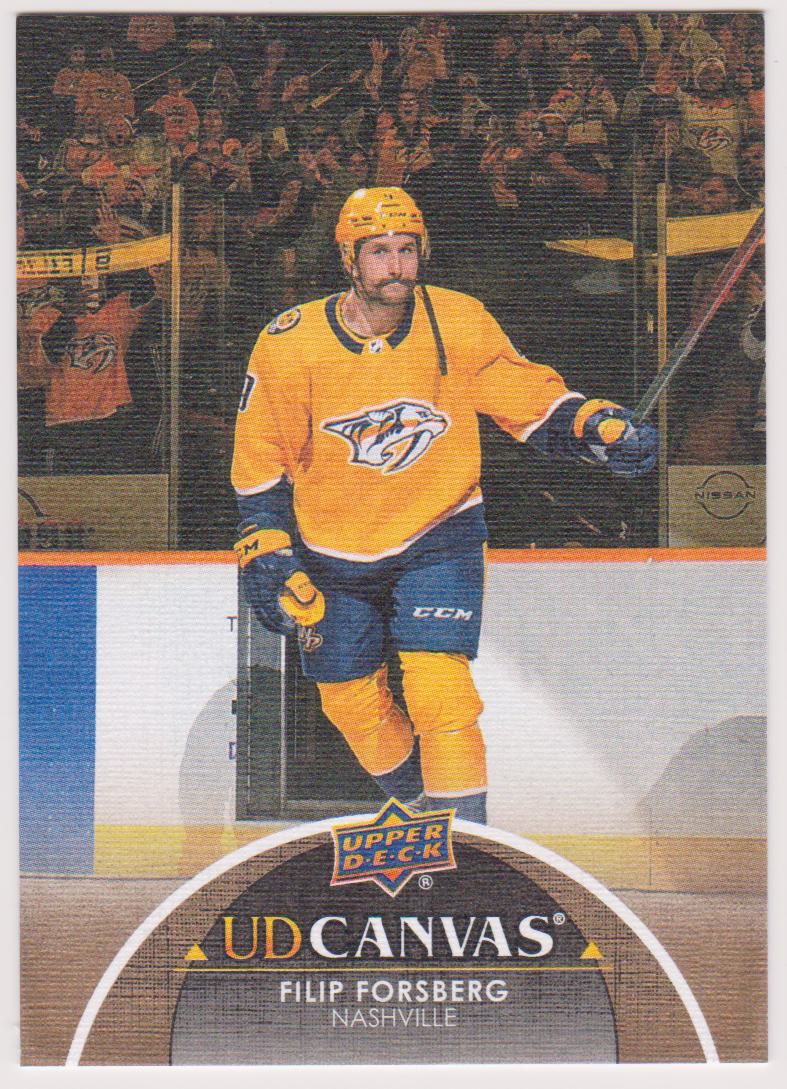 (image for) 2021-22 Upper Deck Canvas #C315 Filip Forsberg