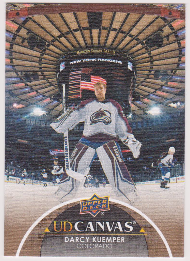 (image for) 2021-22 Upper Deck Canvas #C291 Darcy Kuemper