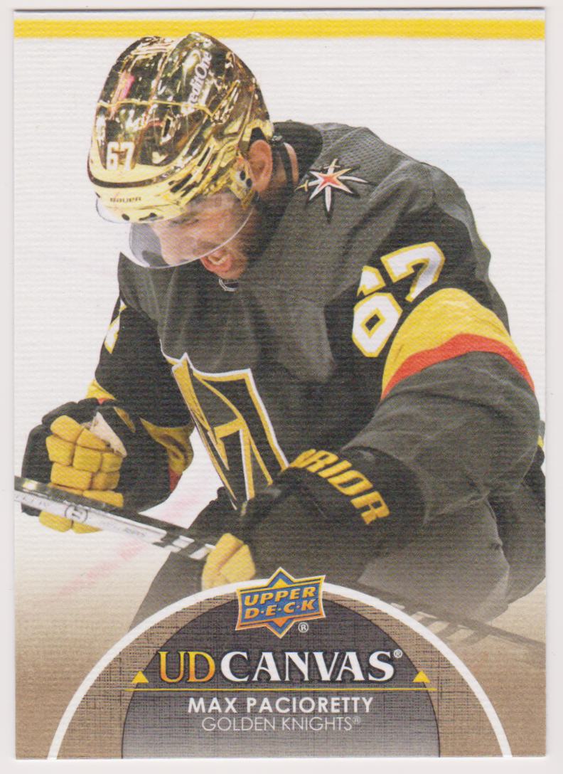 (image for) 2021-22 Upper Deck Canvas #C82 Max Pacioretty