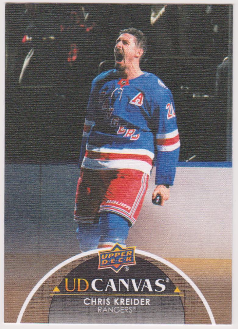(image for) 2021-22 Upper Deck Canvas #C324 Chris Kreider