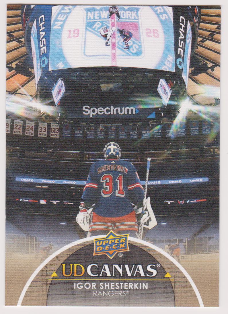 (image for) 2021-22 Upper Deck Canvas #C55 Igor Shesterkin
