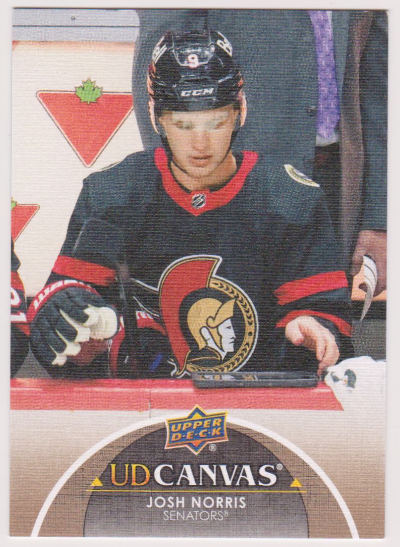 (image for) 2021-22 Upper Deck Canvas #C176 Josh Norris