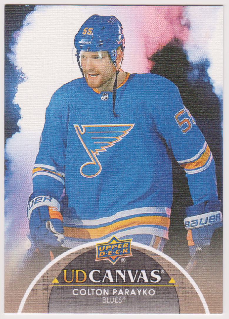(image for) 2021-22 Upper Deck Canvas #C191 Colton Parayko