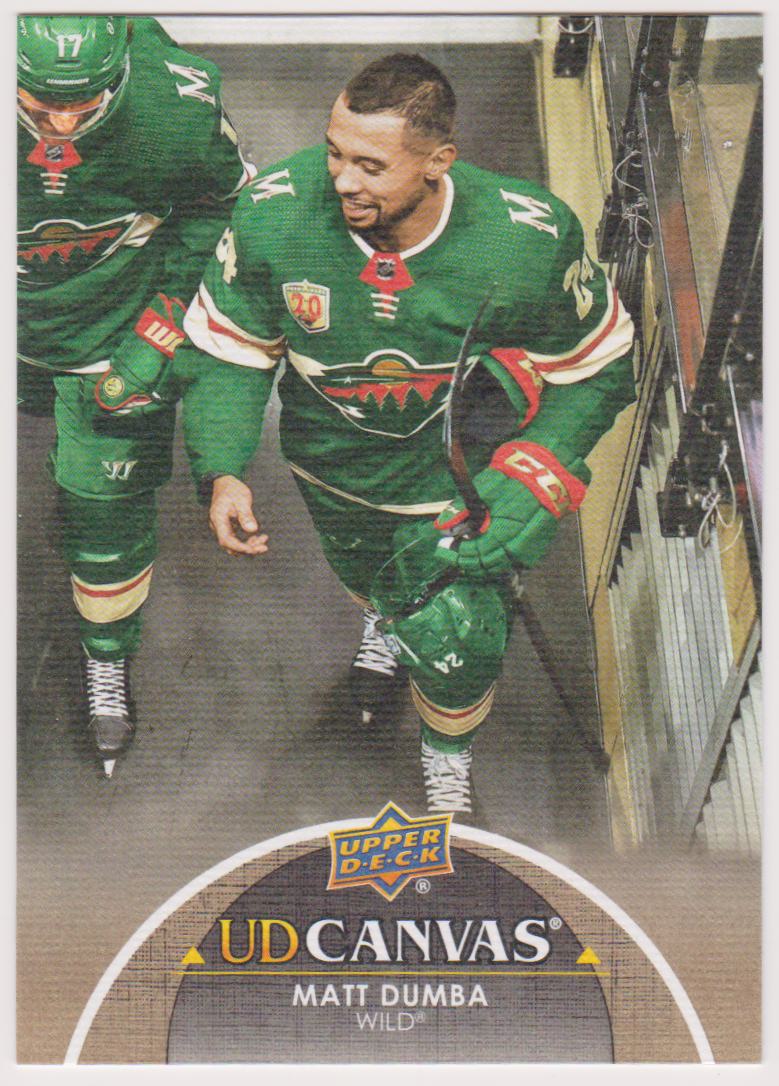 (image for) 2021-22 Upper Deck Canvas #C40 Matt Dumba