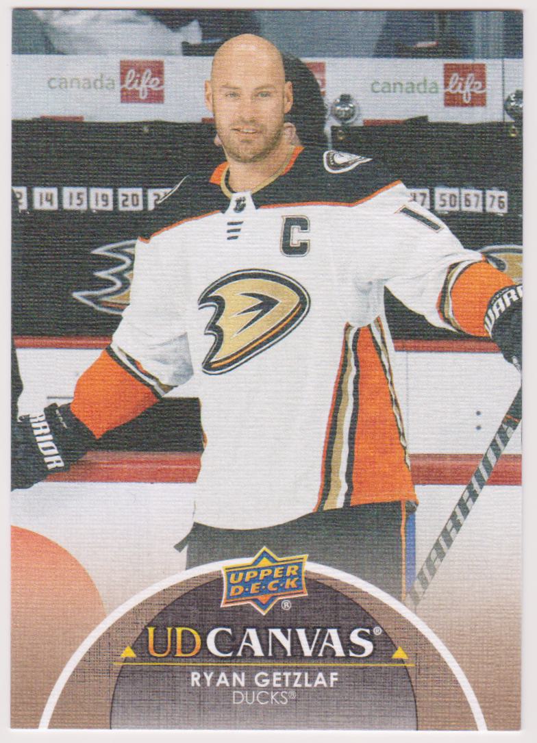 (image for) 2021-22 Upper Deck Canvas #C123 Ryan Getzlaf