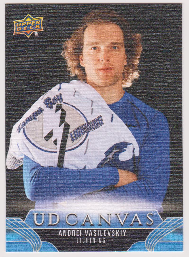 2023-24 Upper Deck UD Canvas #C194 Andrei Vasilevskiy (image for) 2023-24 Upper Deck UD Canvas #C194 Andrei Vasilevskiy