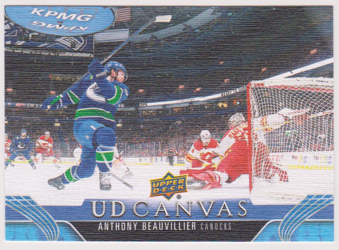 2023-24 Upper Deck UD Canvas #C199 Anthony Beauvillier (image for) 2023-24 Upper Deck UD Canvas #C199 Anthony Beauvillier